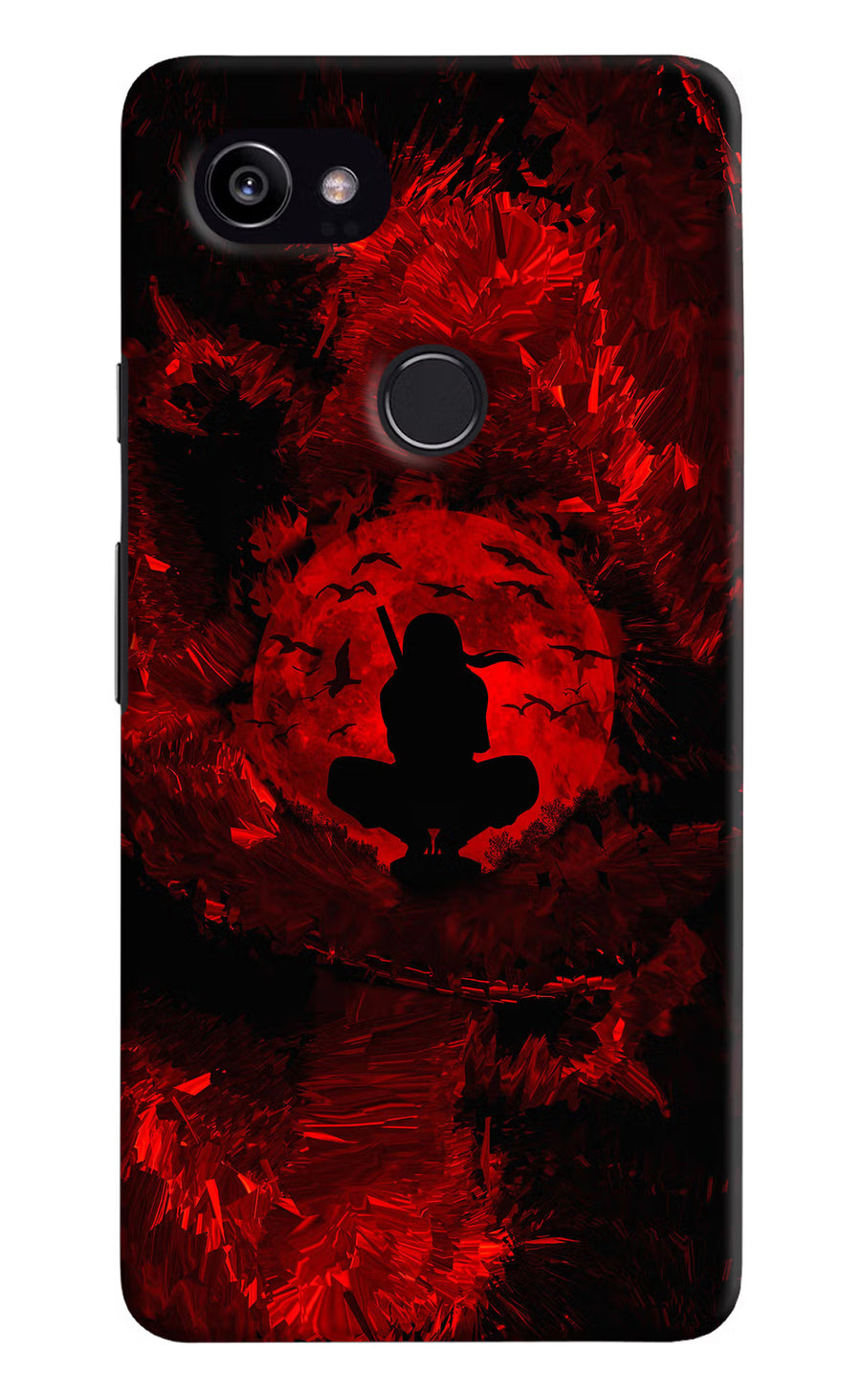 Itachi Uchiha Google Pixel 2 XL Back Cover, Hard case