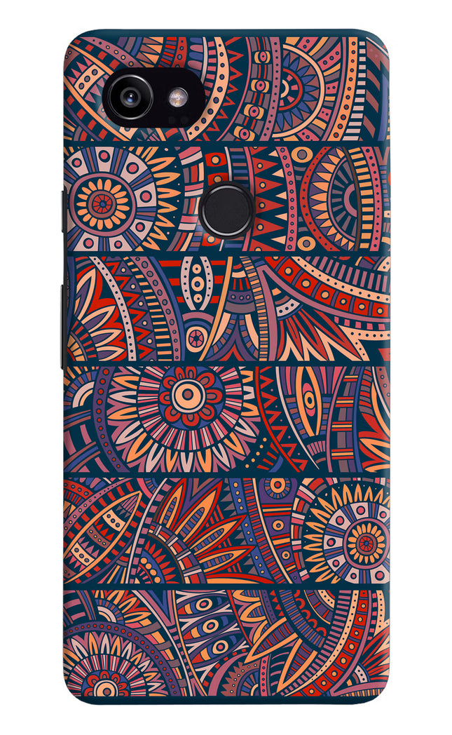 African Culture Design Google Pixel 2 XL Hard Case Back Cover by Casekaro