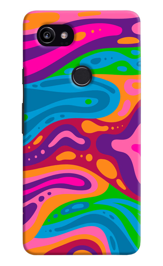 Trippy Pattern Google Pixel 2 XL Hard Case Back Cover by Casekaro