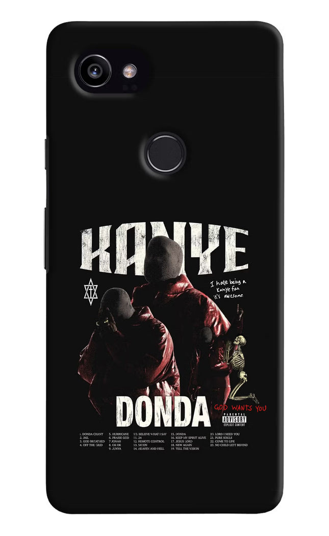 Donda Kanye West Google Pixel 2 XL Hard Case Back Cover by Casekaro