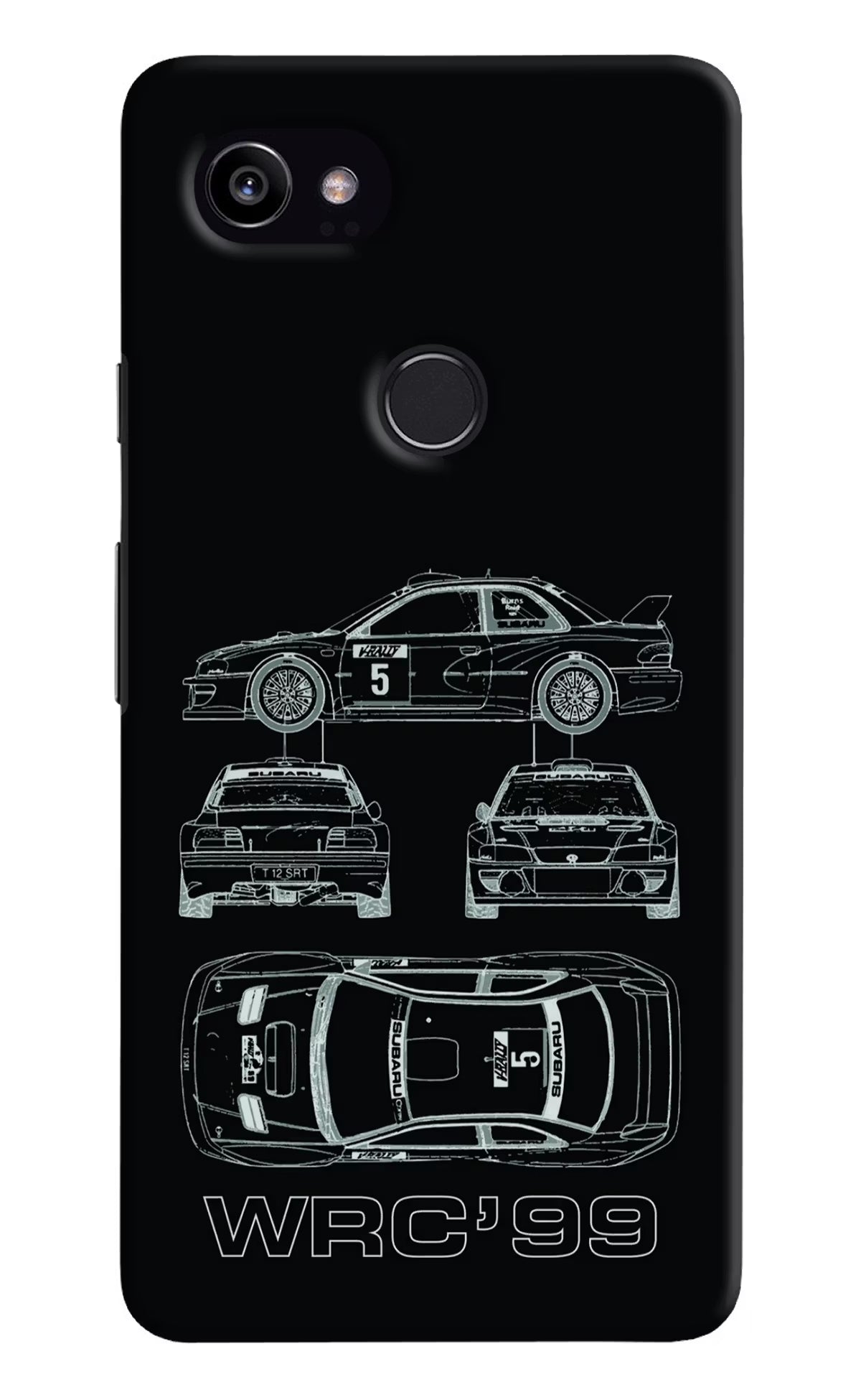 WRC'99 Google Pixel 2 XL Hard Case Back Cover by Casekaro