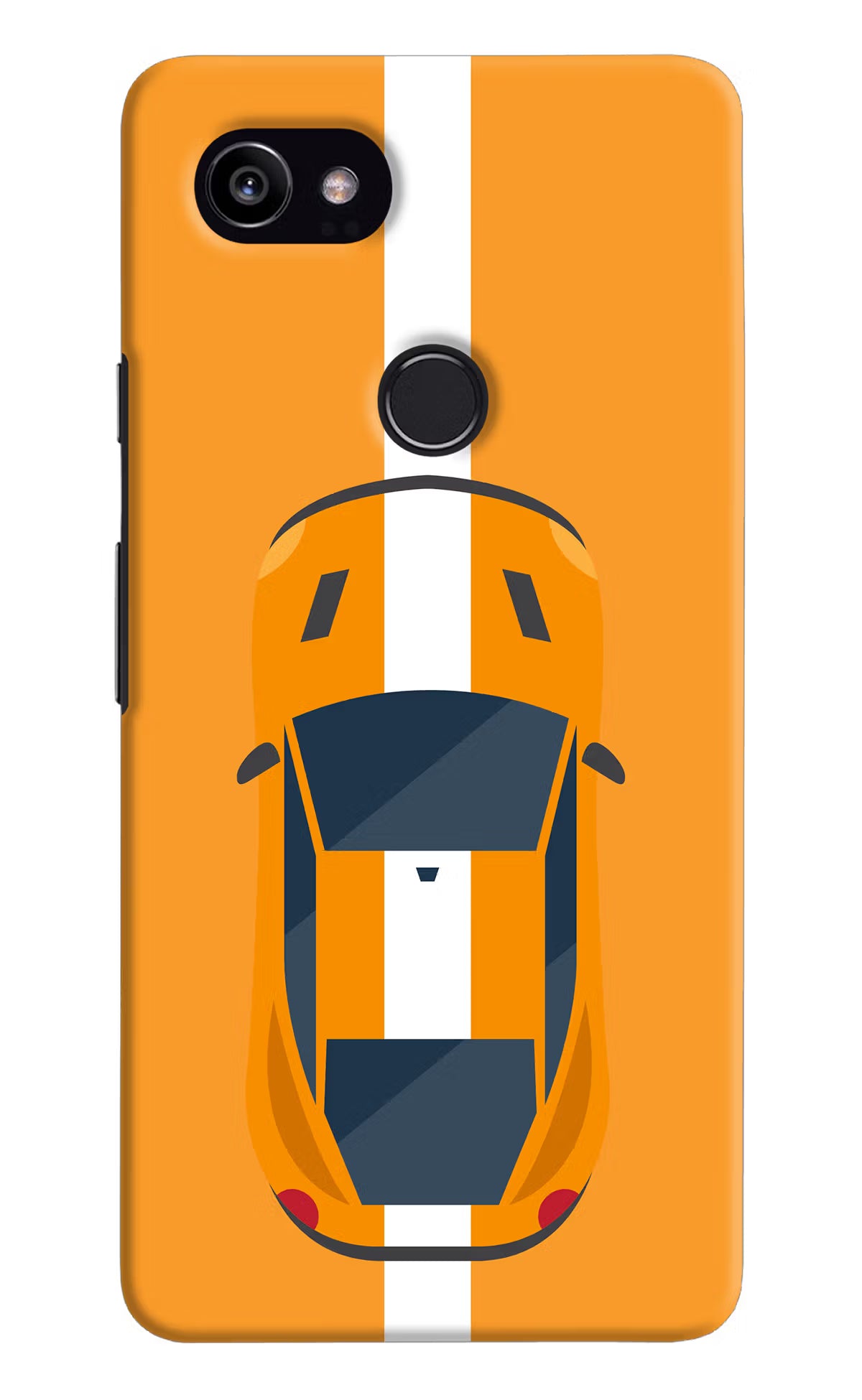 Highway Pursuit Google Pixel 2 XL Hard Case Back Cover by Casekaro