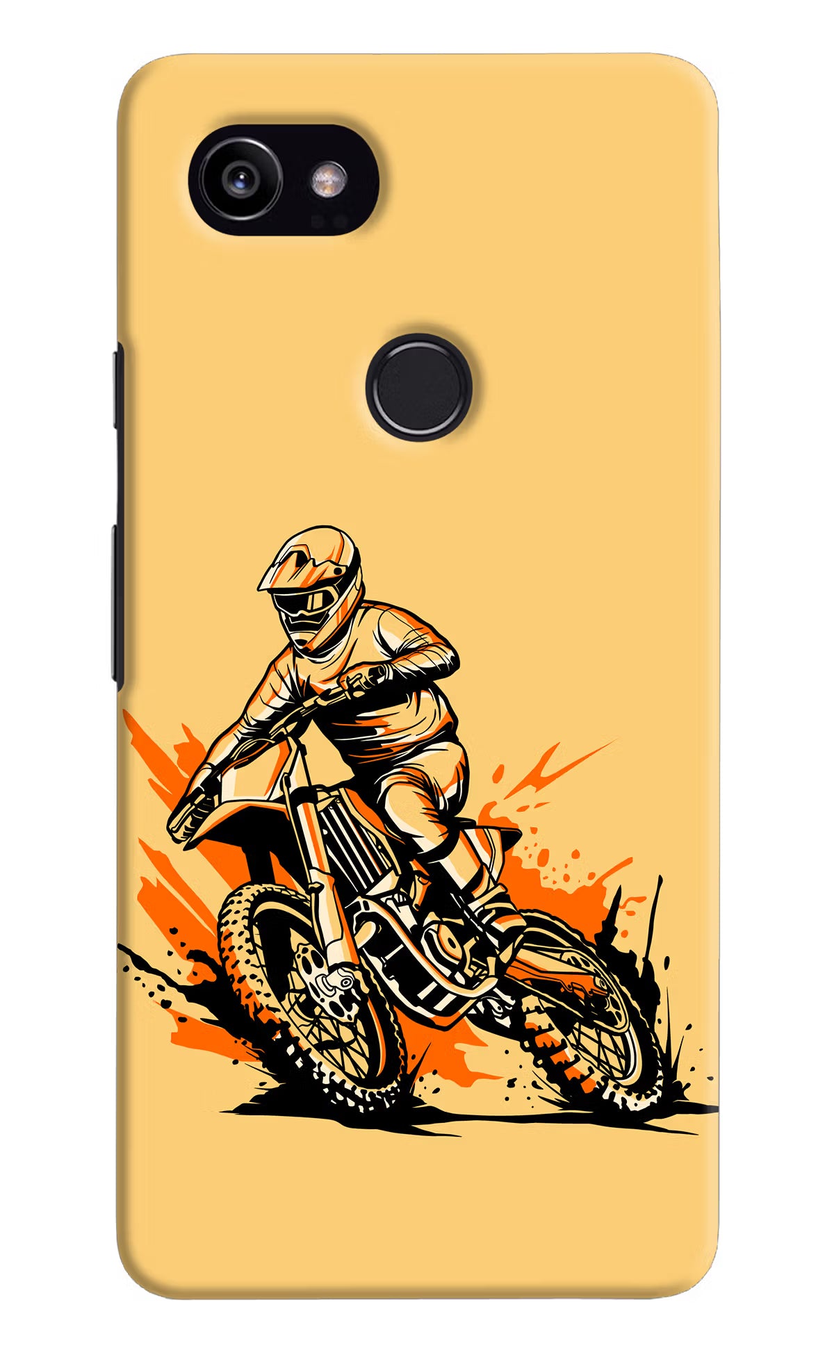 Off-Road Fury Google Pixel 2 XL Hard Case Back Cover by Casekaro