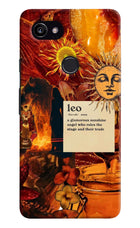 Leo Zodiac Google Pixel 2 XL Hard Case Back Cover by Casekaro