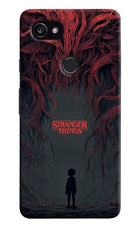 Ordinary Things Dark Side Google Pixel 2 XL Hard Case Back Cover by Casekaro