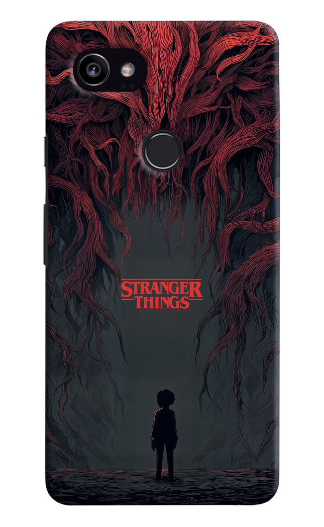 Ordinary Things Dark Side Google Pixel 2 XL Hard Case Back Cover by Casekaro