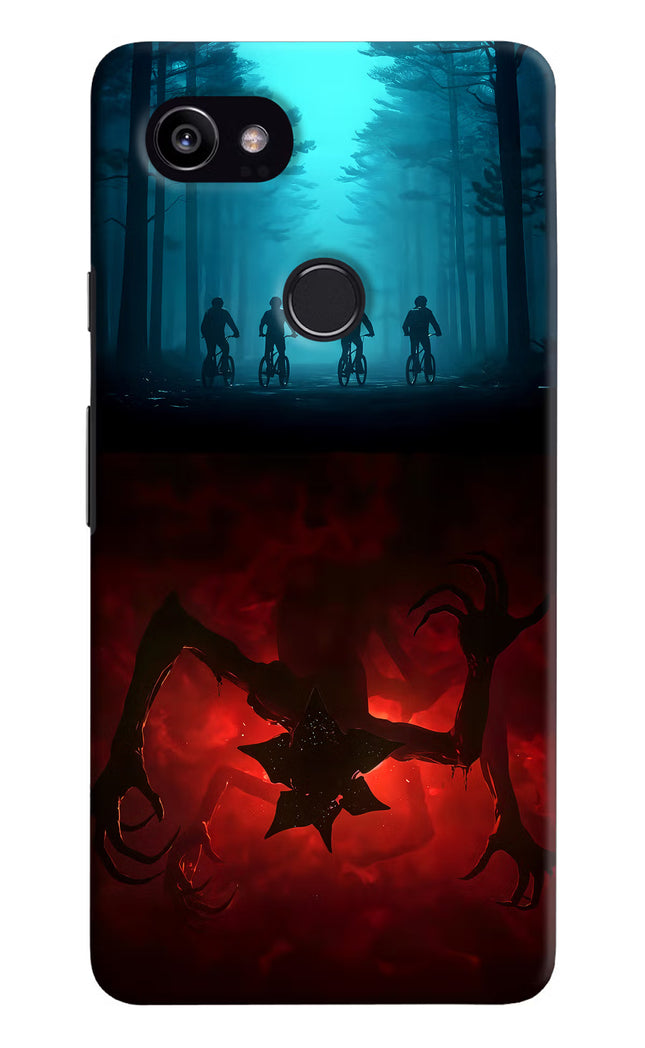 Ordinary Things Downside Up Google Pixel 2 XL Hard Case Back Cover by Casekaro
