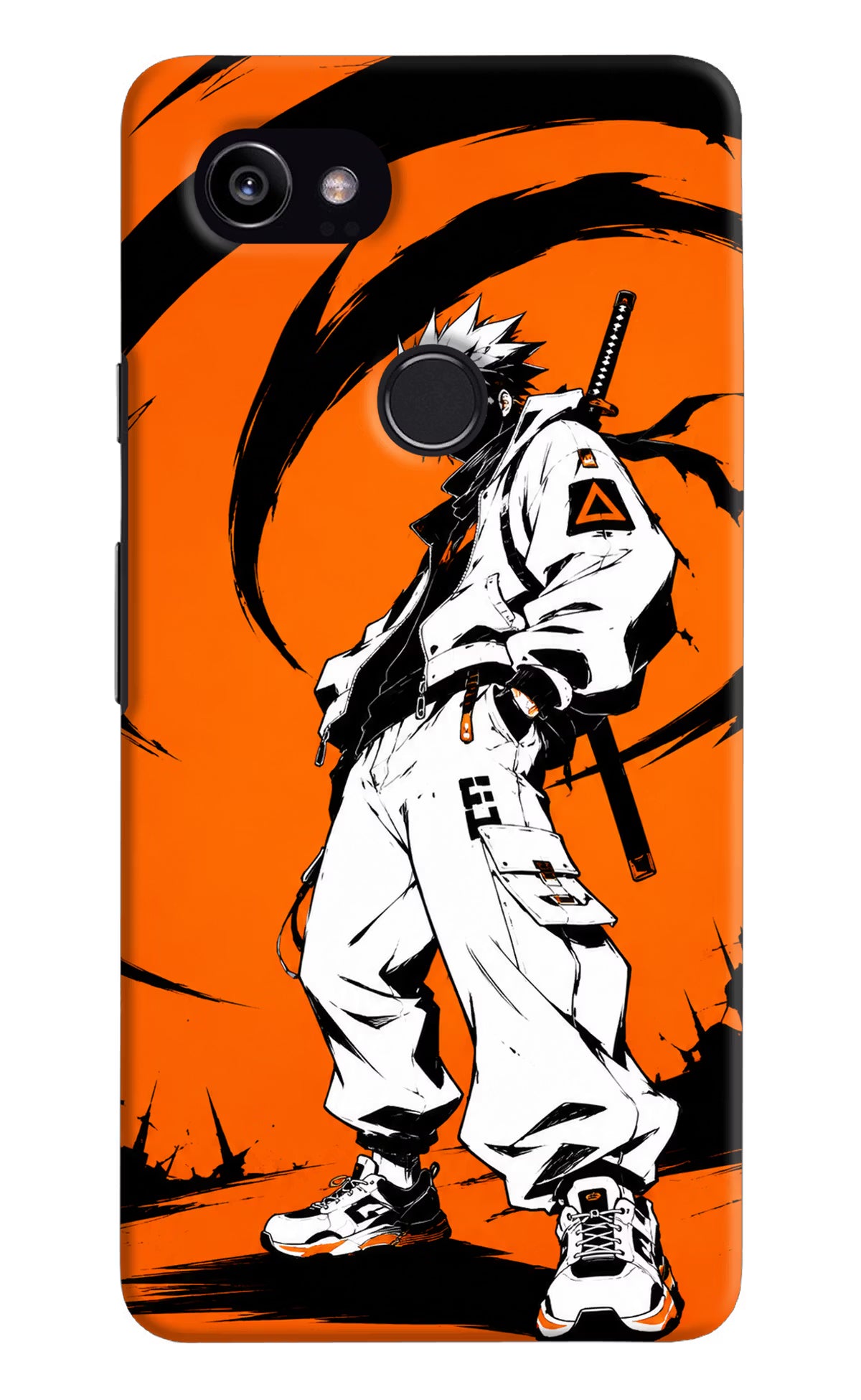 Street Samurai  Google Pixel 2 XL Hard Case Back Cover by Casekaro
