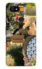 Rain Google Pixel 2 XL Hard Case Back Cover by Casekaro