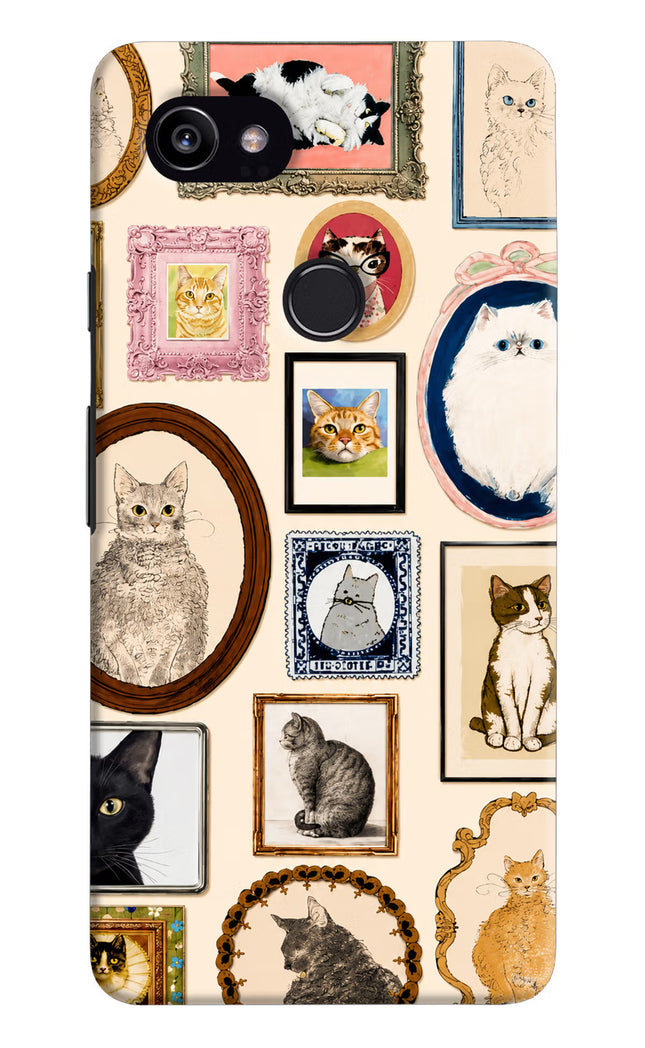 Mirror Cats Google Pixel 2 XL Hard Case Back Cover by Casekaro