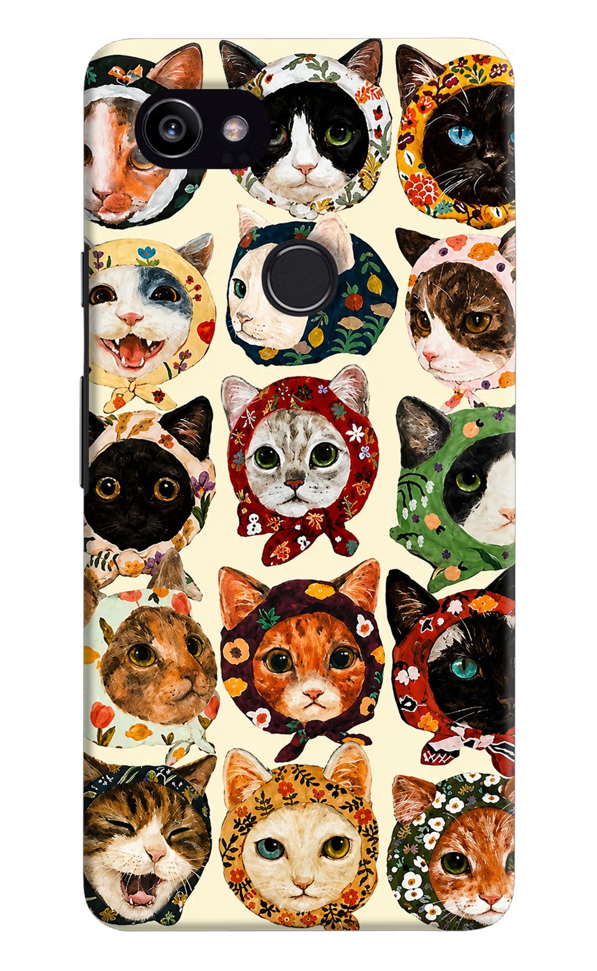 Cool Cat Google Pixel 2 XL Back Cover