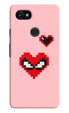 Gwen Heart Google Pixel 2 XL Hard Case Back Cover by Casekaro