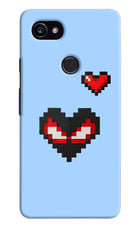 Peter Heart Google Pixel 2 XL Hard Case Back Cover by Casekaro