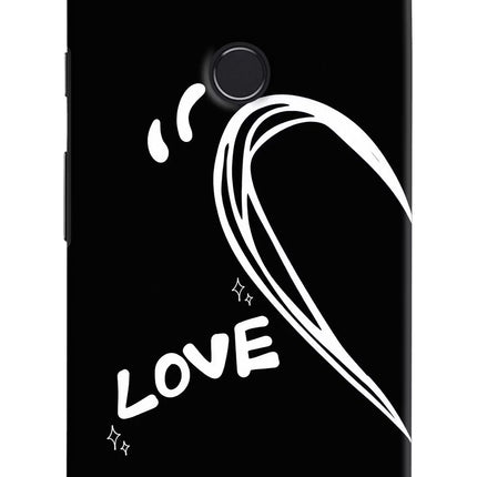 Love Line Google Pixel 2 XL Hard Case Back Cover by Casekaro