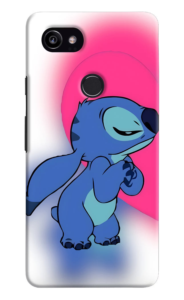Stitch Hug Google Pixel 2 XL Hard Case Back Cover by Casekaro