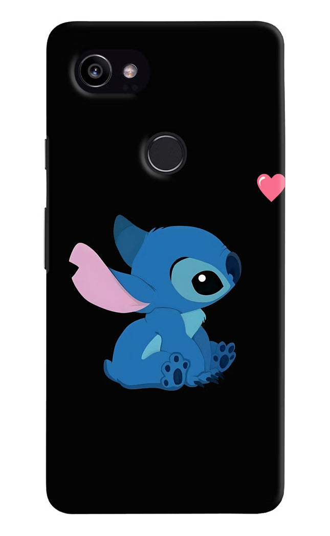 Stitch Crush Google Pixel 2 XL Hard Case Back Cover by Casekaro