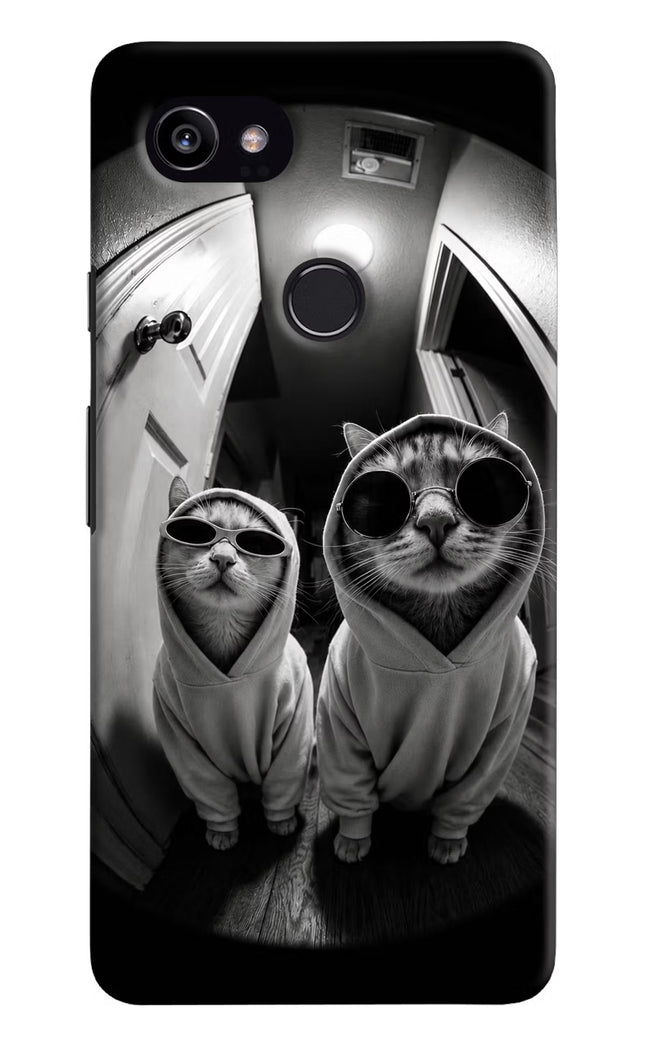 Hood Cats Google Pixel 2 XL Hard Case Back Cover by Casekaro