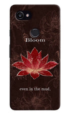 Bloom Google Pixel 2 XL Hard Case Back Cover by Casekaro