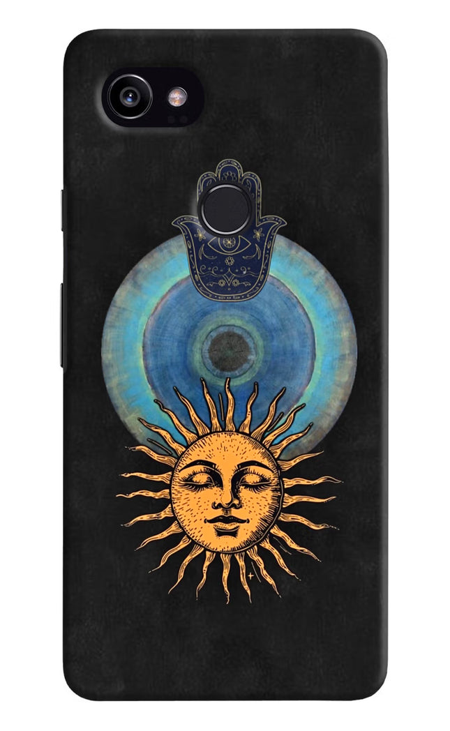 Divine Sun Google Pixel 2 XL Hard Case Back Cover by Casekaro