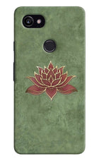 Lotus Grace Google Pixel 2 XL Hard Case Back Cover by Casekaro
