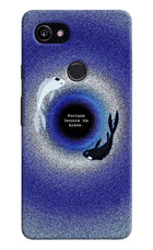 Dark Koi Google Pixel 2 XL Hard Case Back Cover by Casekaro