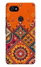 Kutch Glow Google Pixel 2 XL Hard Case Back Cover by Casekaro