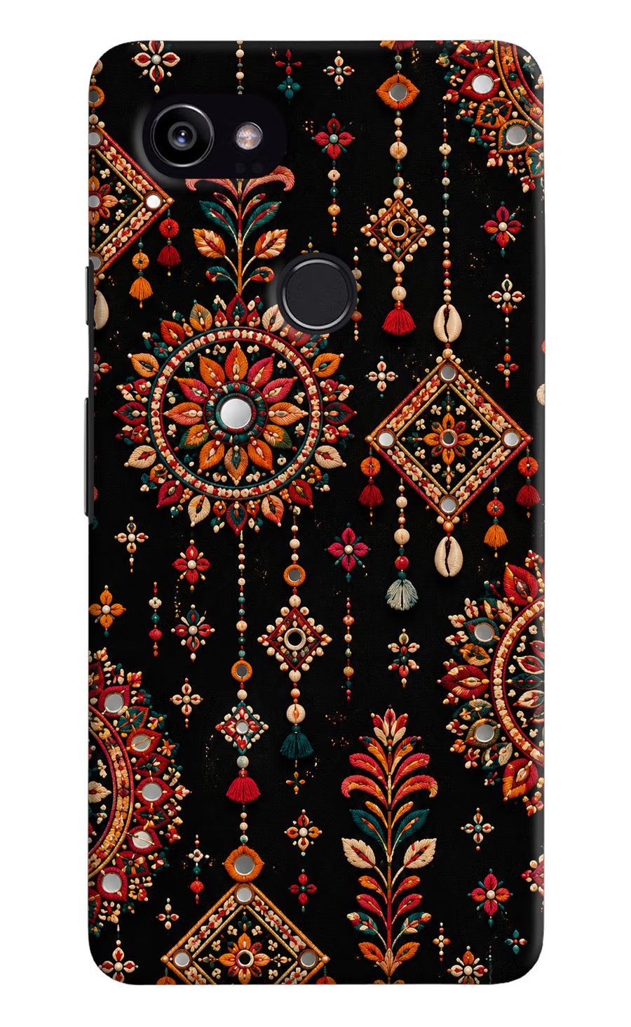 Boho Noir Google Pixel 2 XL Back Cover, Hard case