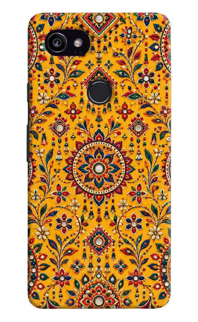 Sunlit Aura Google Pixel 2 XL Hard Case Back Cover by Casekaro