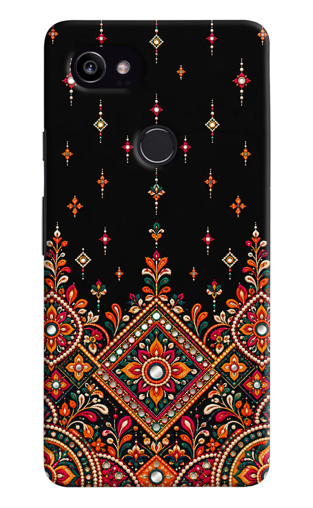 Noir Mehfil Google Pixel 2 XL Hard Case Back Cover by Casekaro