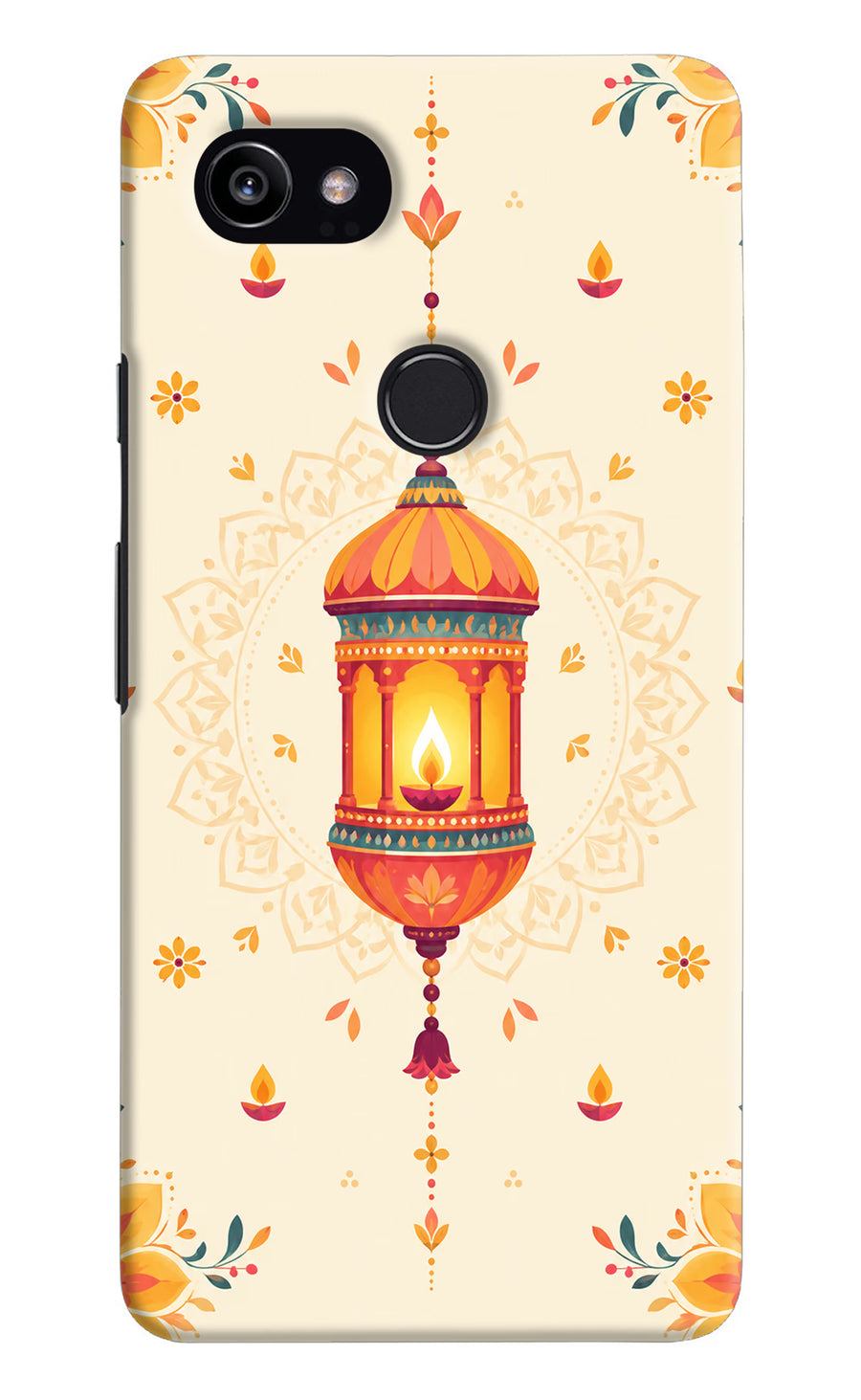 Golden Lantern Google Pixel 2 XL Back Cover, Hard case