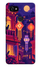 Lantern Lane Google Pixel 2 XL Hard Case Back Cover by Casekaro