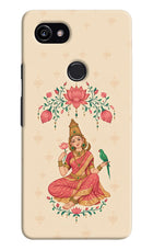 Goddess Lakshmi Google Pixel 2 XL Hard Case Back Cover by Casekaro