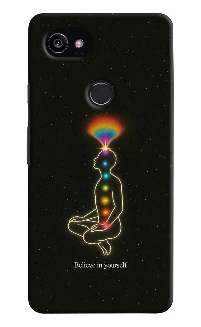 Believe in yourself Google Pixel 2 XL Hard Case Back Cover by Casekaro