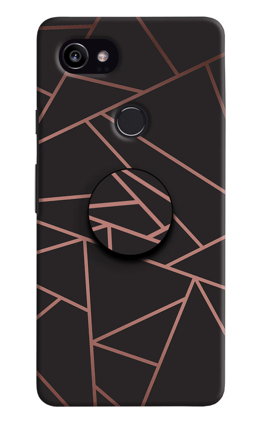 Geometric Pattern Google Pixel 2 XL Pop Case, Hard case