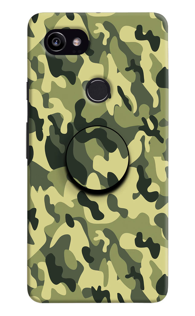 Camouflage Google Pixel 2 XL Pop Case by Casekaro