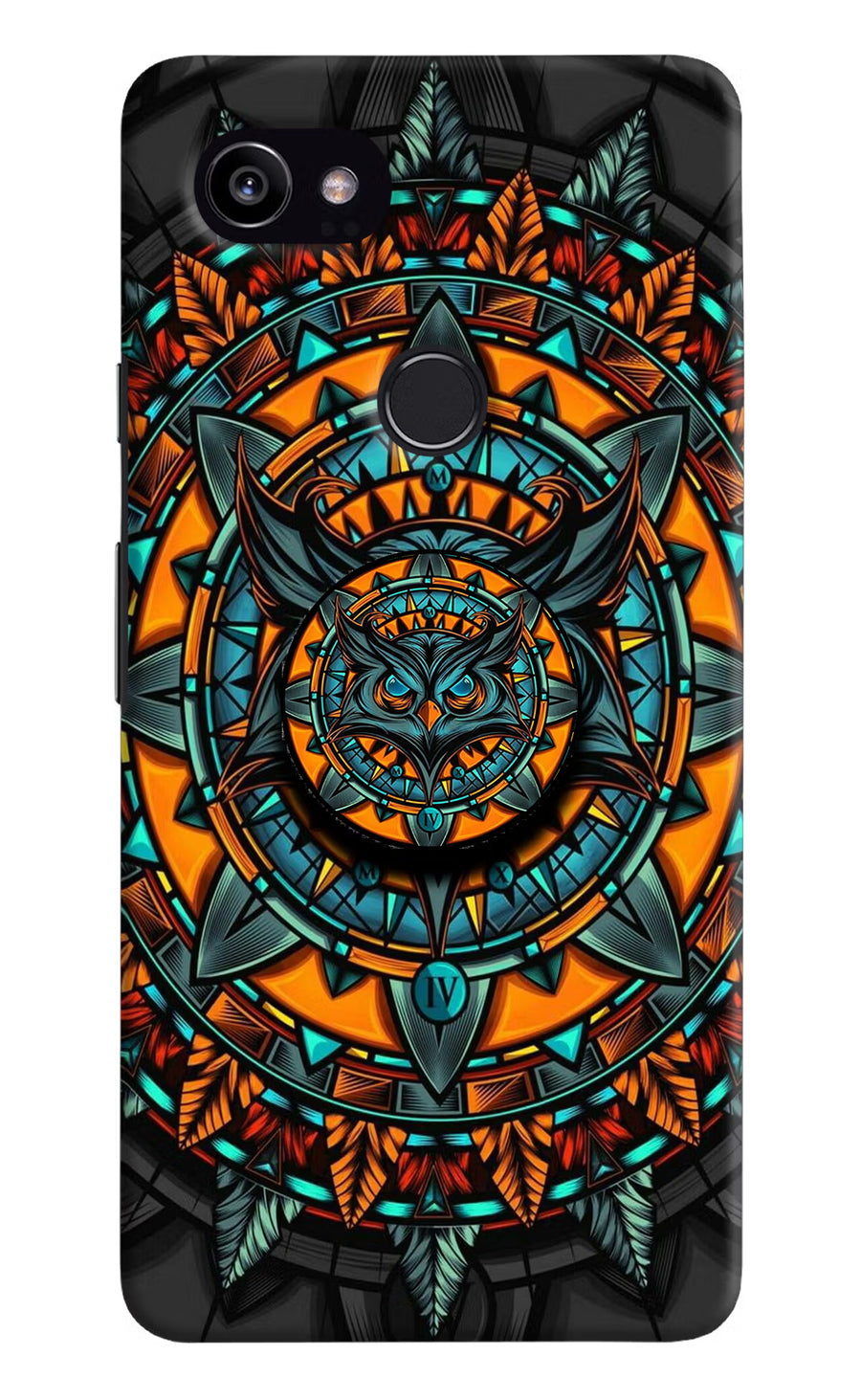 Angry Owl Google Pixel 2 XL Pop Case, Hard case