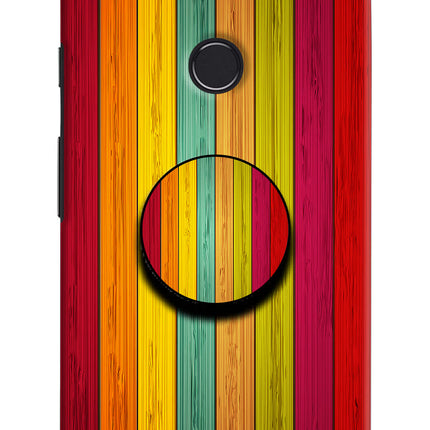 Multicolor Wooden Google Pixel 2 XL Pop Case by Casekaro