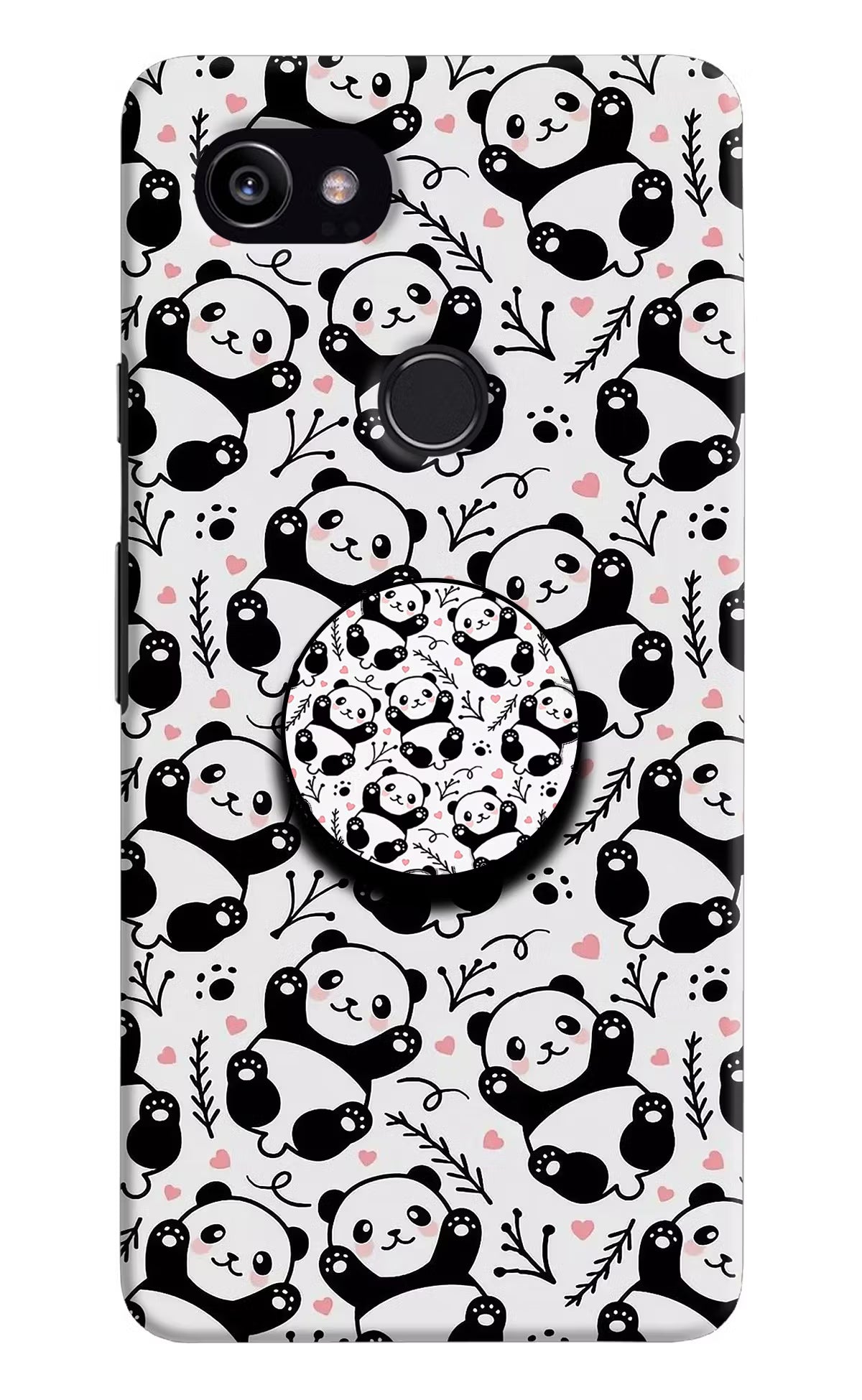 Cute Panda Google Pixel 2 XL Pop Case by Casekaro