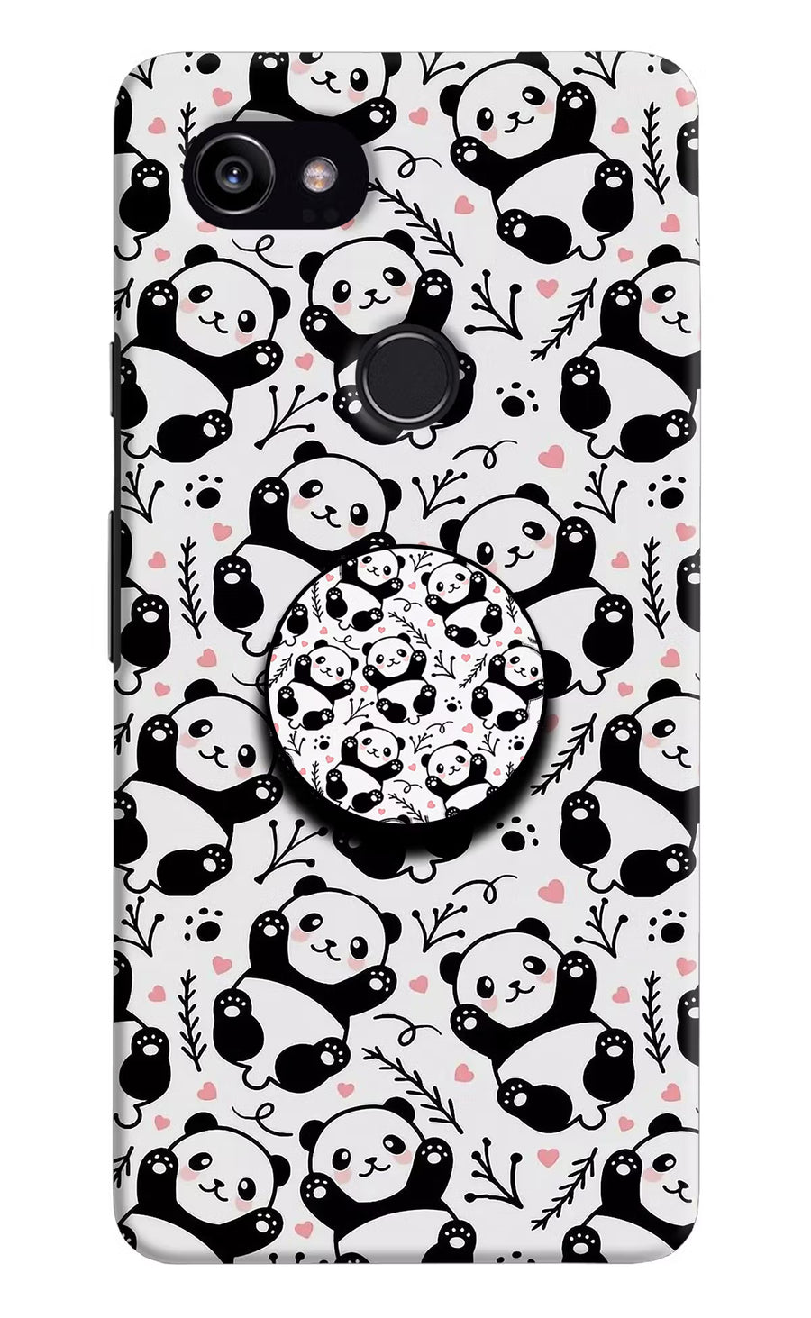Cute Panda Google Pixel 2 XL Pop Case, Hard case