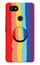 Rainbow Google Pixel 2 XL Pop Case by Casekaro