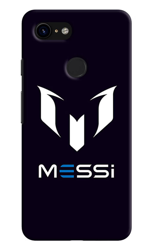 Messi Logo Google Pixel 3 Hard Case Back Cover by Casekaro