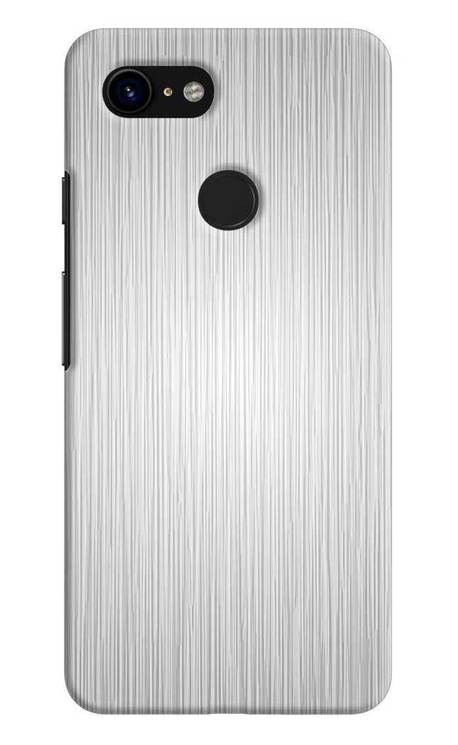 Wooden Grey Texture Google Pixel 3 Hard Case Back Cover by Casekaro