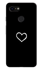 Heart Google Pixel 3 Hard Case Back Cover by Casekaro