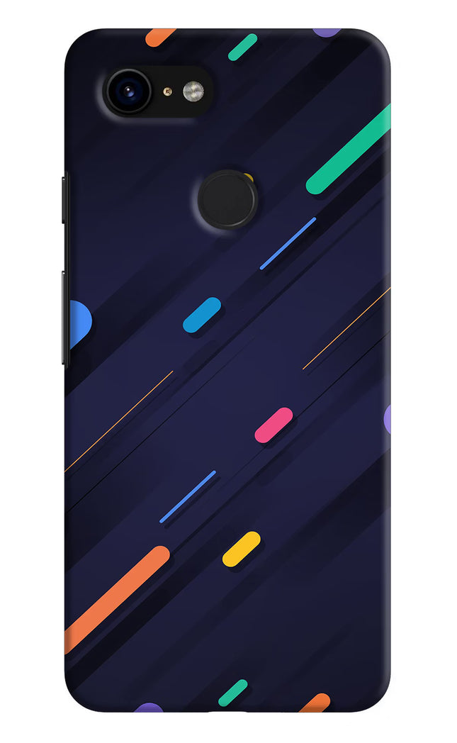 Abstract Design Google Pixel 3 Hard Case Back Cover by Casekaro