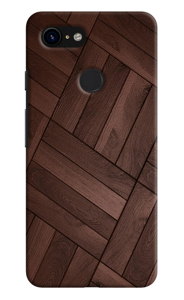 Wooden Texture Design Google Pixel 3 Hard Case Back Cover by Casekaro