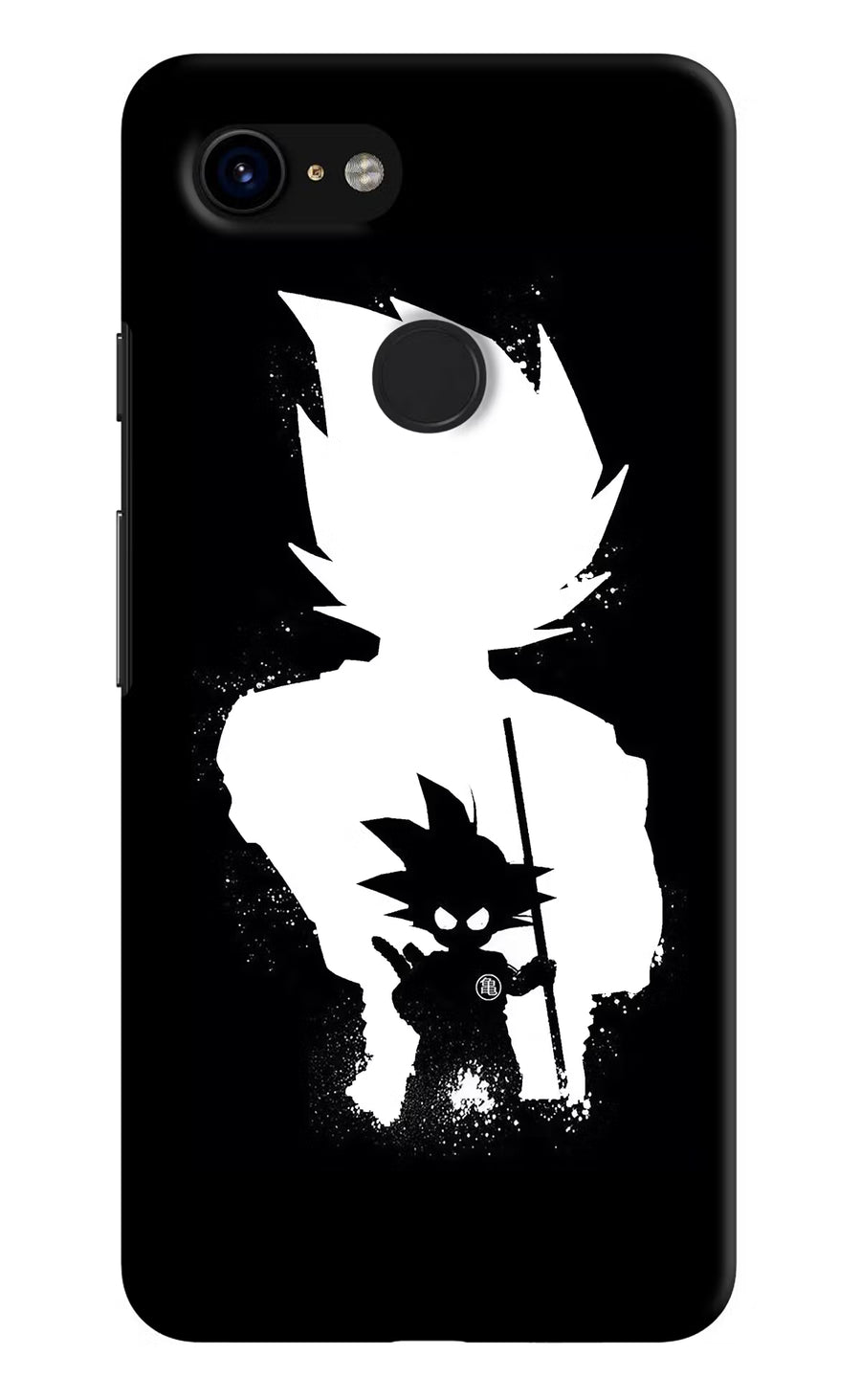 Goku Shadow Google Pixel 3 Back Cover, Hard case