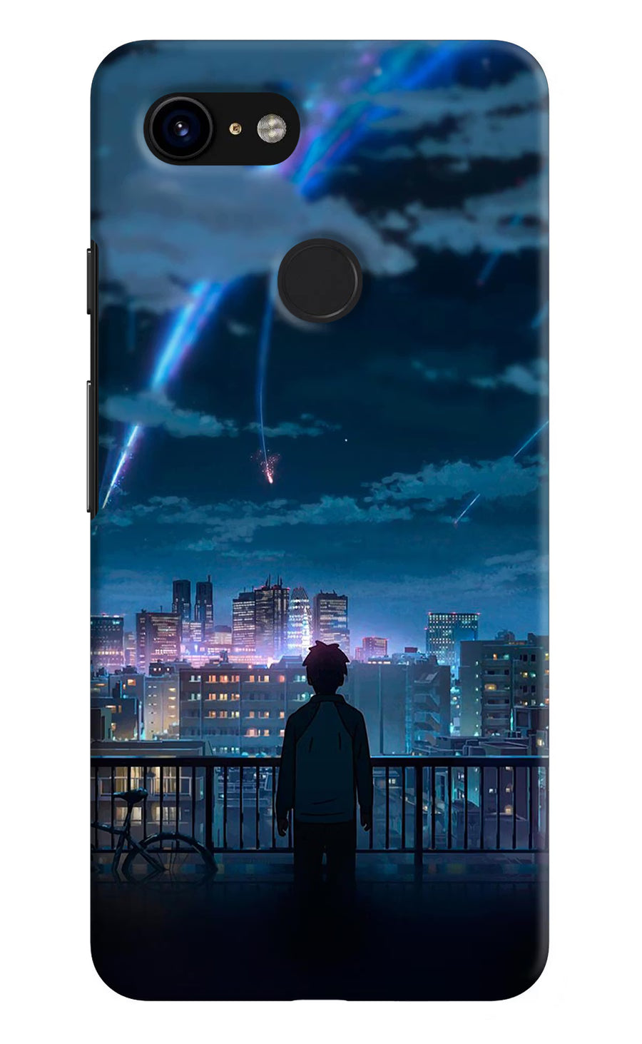 Anime Google Pixel 3 Back Cover, Hard case