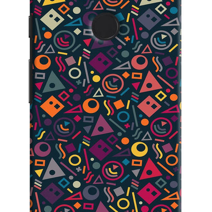 Geometric Abstract Google Pixel 3 Hard Case Back Cover by Casekaro