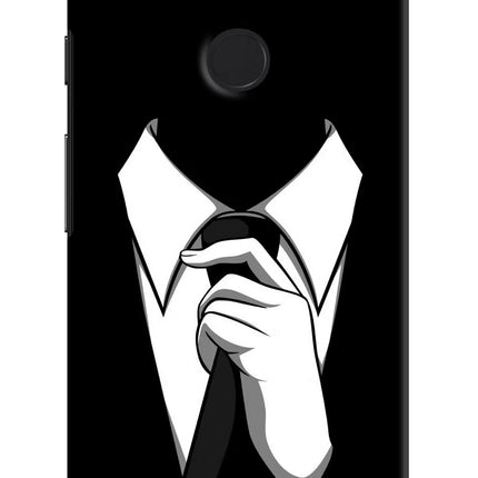Black Tie Google Pixel 3 Hard Case Back Cover by Casekaro