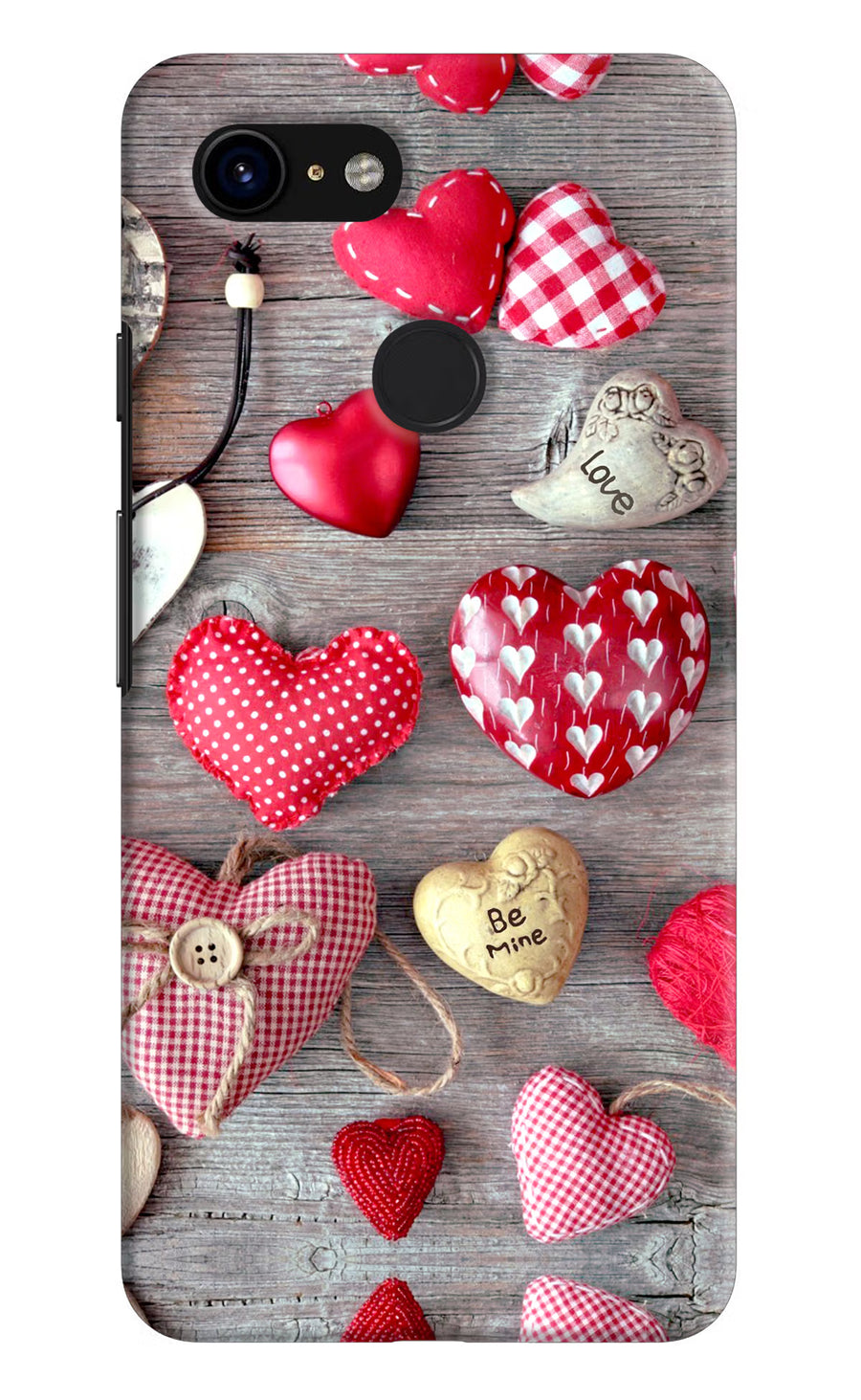 Love Wallpaper Google Pixel 3 Back Cover, Hard case